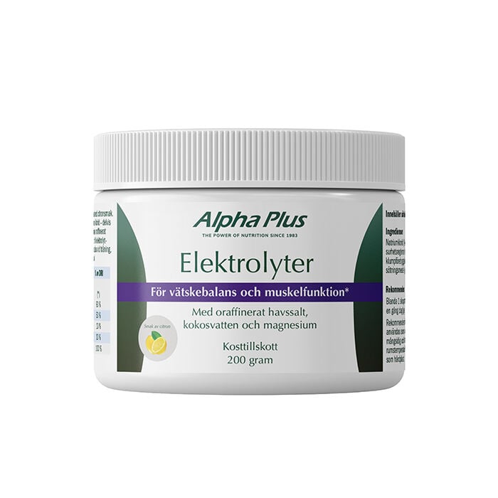Elektrolyter 200 g Citronsmak Citron