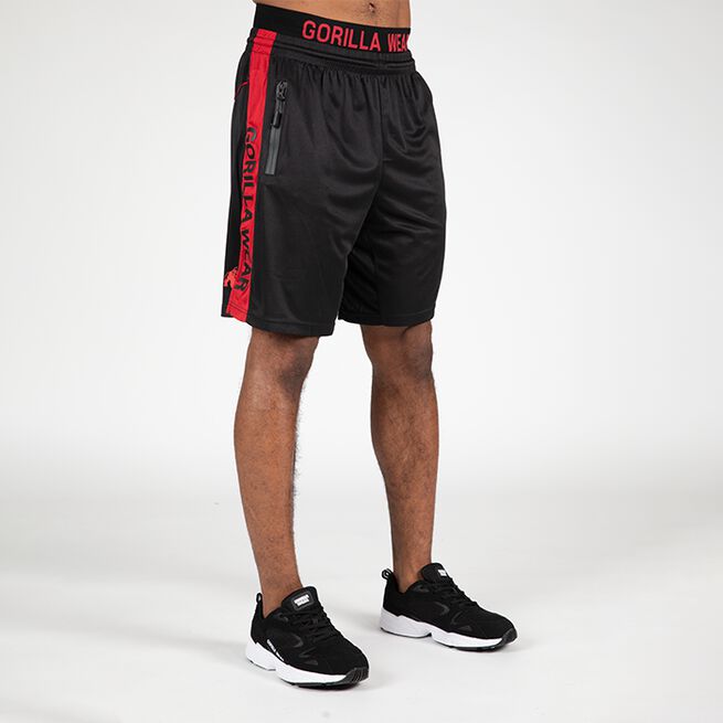 Atlanta Shorts, Black/Red