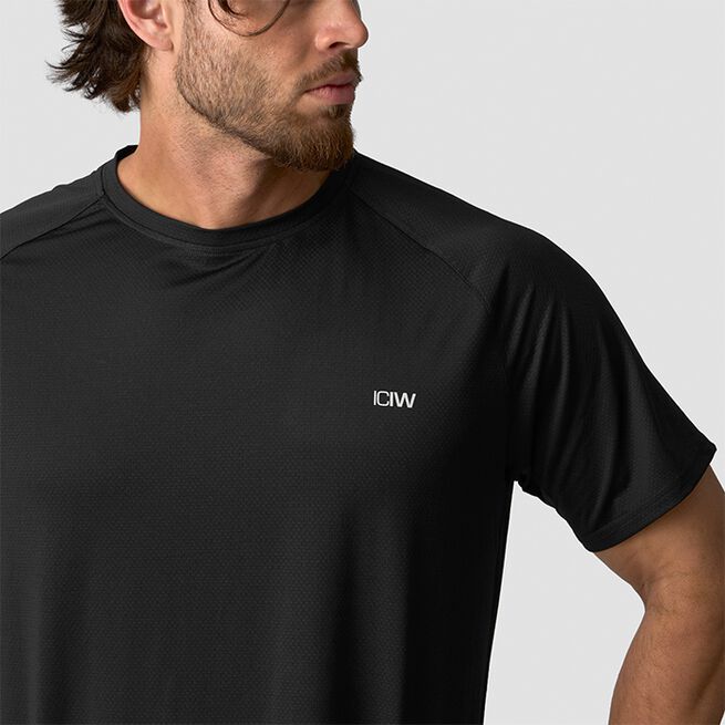 Stride Raglan T-shirt Svart