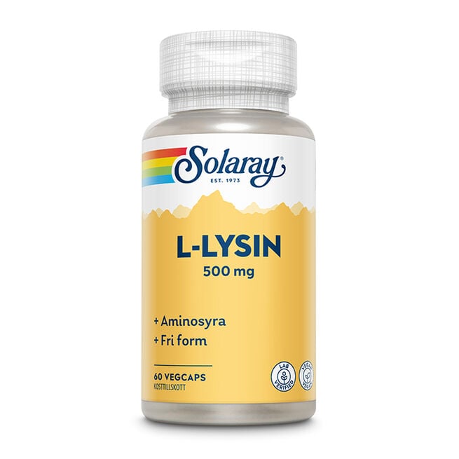 L-lysin Aminosyror 60 kapslar