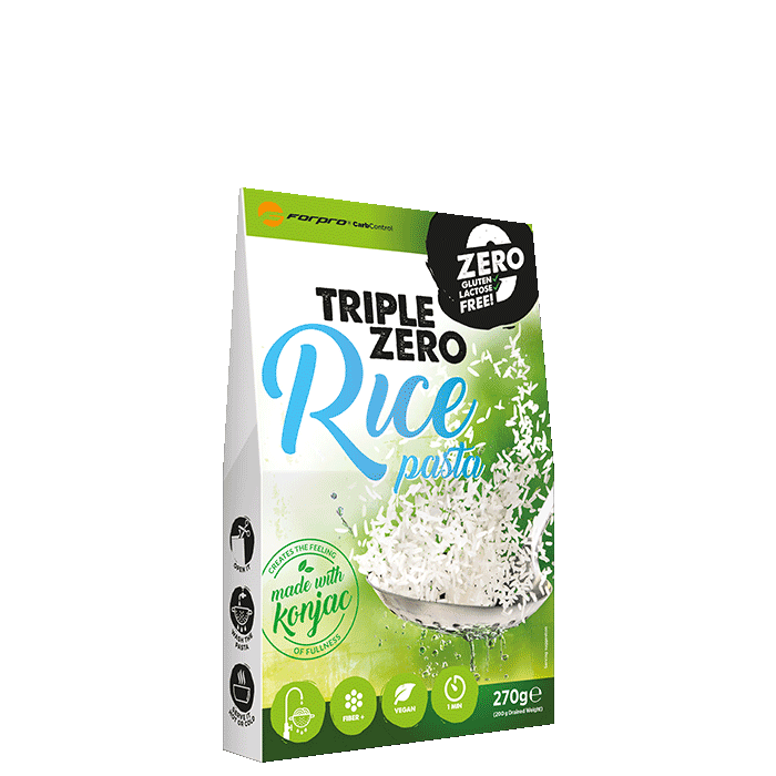 Köp Triple Zero Pasta Ris 270 g | Gymgrossisten