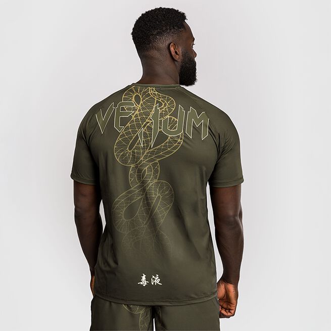 Serpenti Dry Tech T-shirt Khaki Brons Ivory