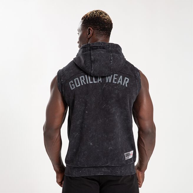 Silverdale Ärmlös Hoodie Svart