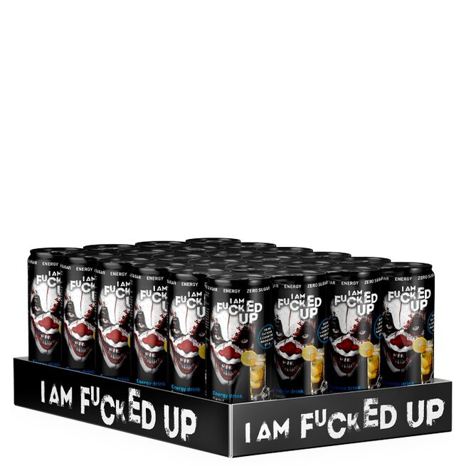 24 x I am F-cked Up Drink, 330 ml, Energy Drink 