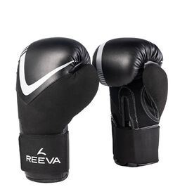 Boxing Gloves Microfiber Leather Silver, 10 oz  Boxningshandskar Mocka Silver