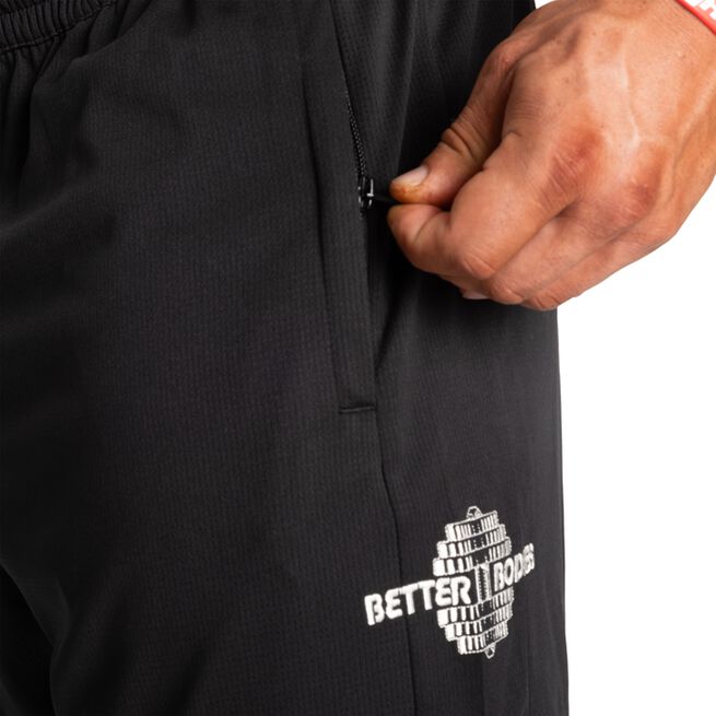 Träningsshorts Svart Vit