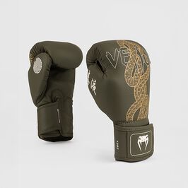 Venum Serpenti Boxing Gloves Kaki/Bronze/Ivory, 10oz  Serpenti Boxningshandskar Khaki Brons Ivory