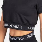 Gorilla Wear Colby Cropped T-Shirt, Black