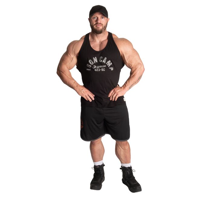 Gasp Mesh Shorts Svart Grå