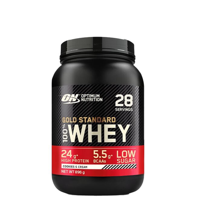 100% Whey Gold Standard Vassleprotein 908 g Cookies and Cream