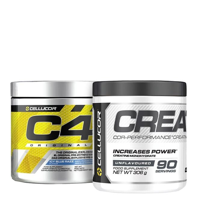 C4 PWO 195 g + COR-Performance Kreatin 306 g