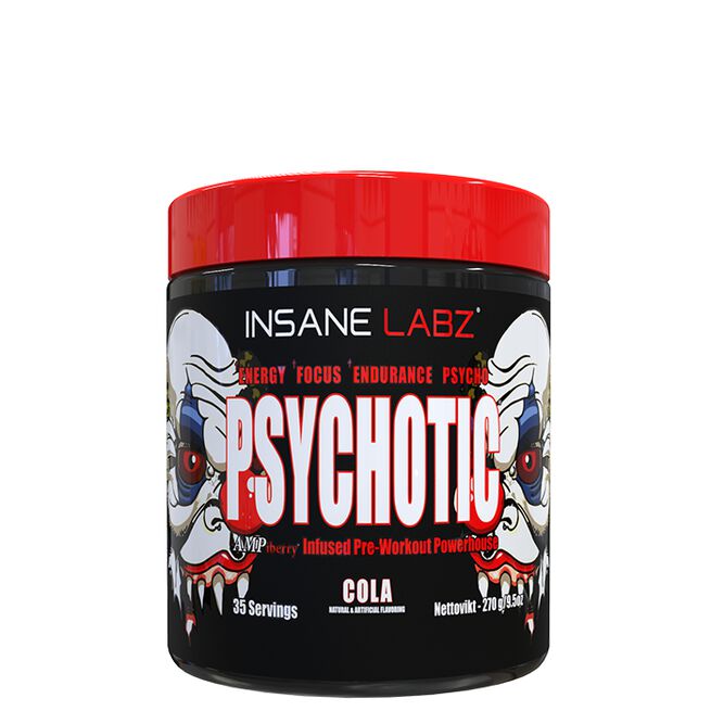 Psychotic Pre-Workout 35 portioner Sour Cola