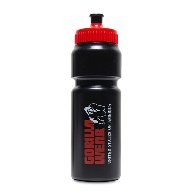 Classic Sports Bottle 750 ml, Black/Red 