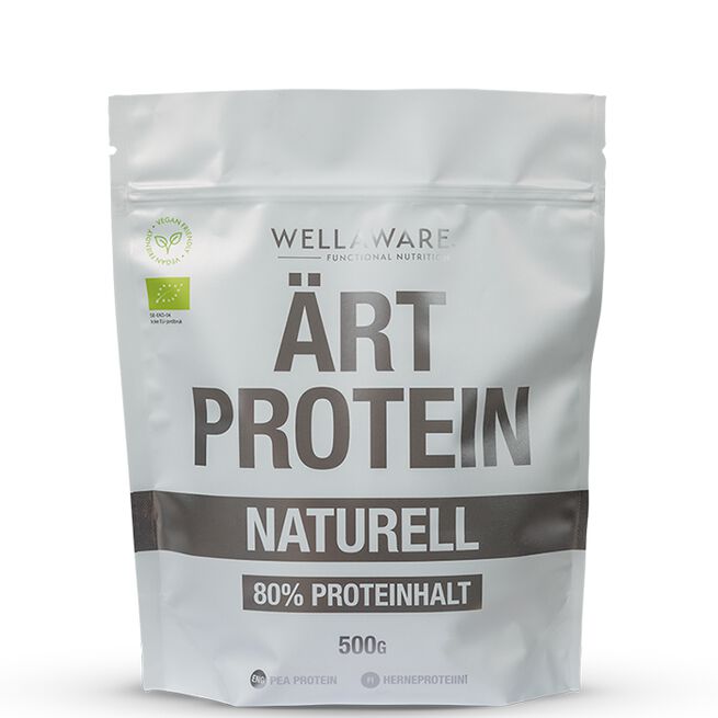 Wellaware Ekologiskt Ärtprotein Naturell 500 g