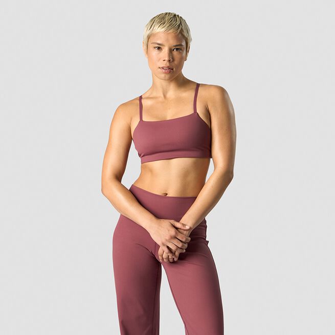 Nimble Adjustable Sports Bra, Wild Berry