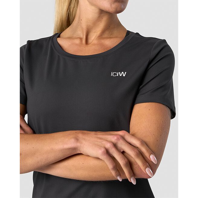 Training T-shirt Wmn, Dark Grey