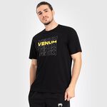 Venum Venum Vertigo T-Shirt, Black/Yellow