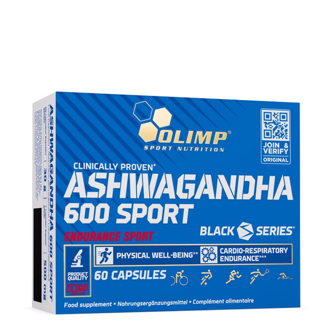 Ashwagandha 600 Sport 60 Kapslar