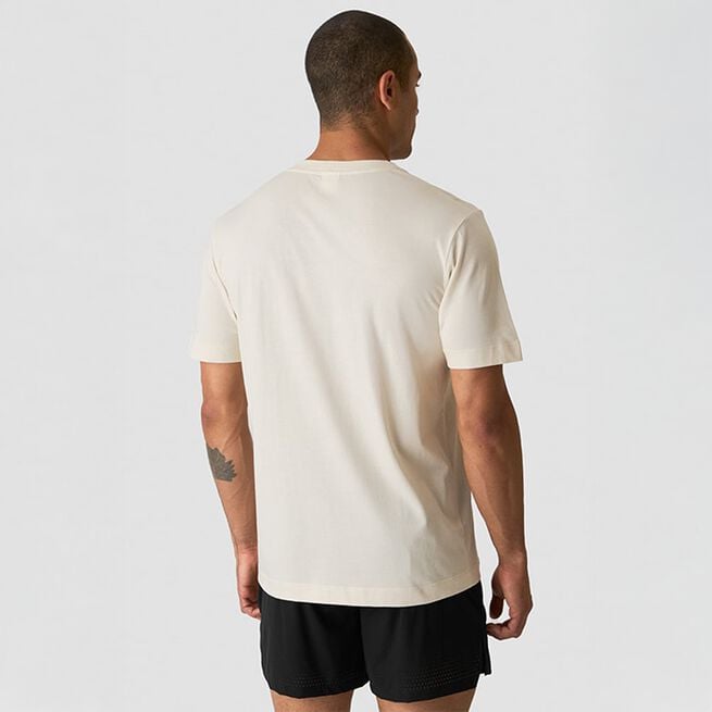 Everyday T-shirt Print Beige