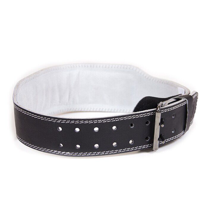4 Inch Vadderat Lyftarb&auml;lte L&auml;der Svart