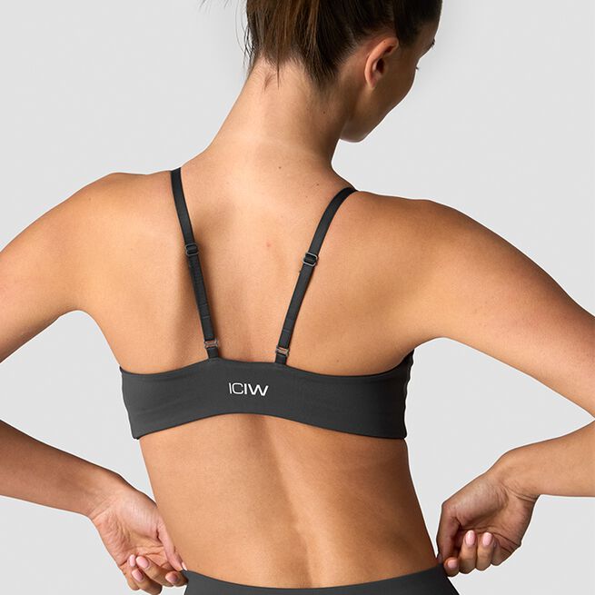 Nimble Sport-bh Mörkgrå