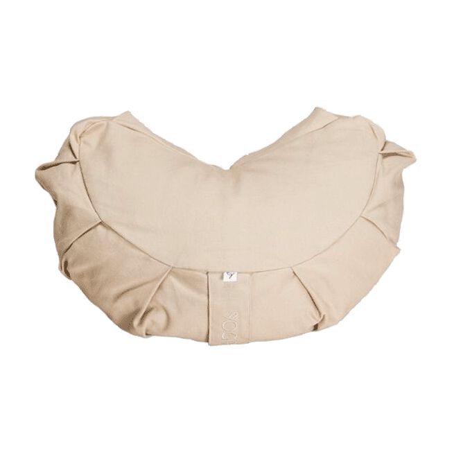 Meditation Cushion Crescent, Beach Beige Yogiraj