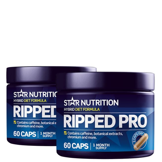 2 x Ripped Pro Fettförbrännare 60 Kapslar