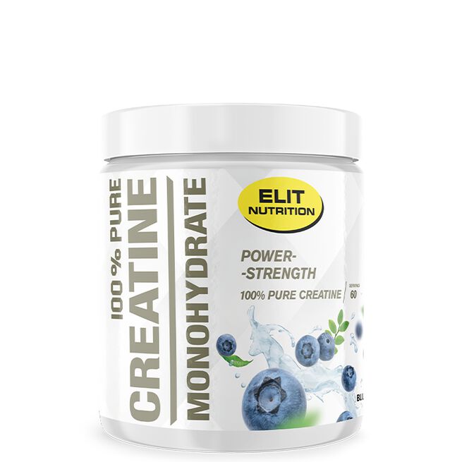 ELIT 100% Pure Kreatin Monohydrat 300 g Blueberry