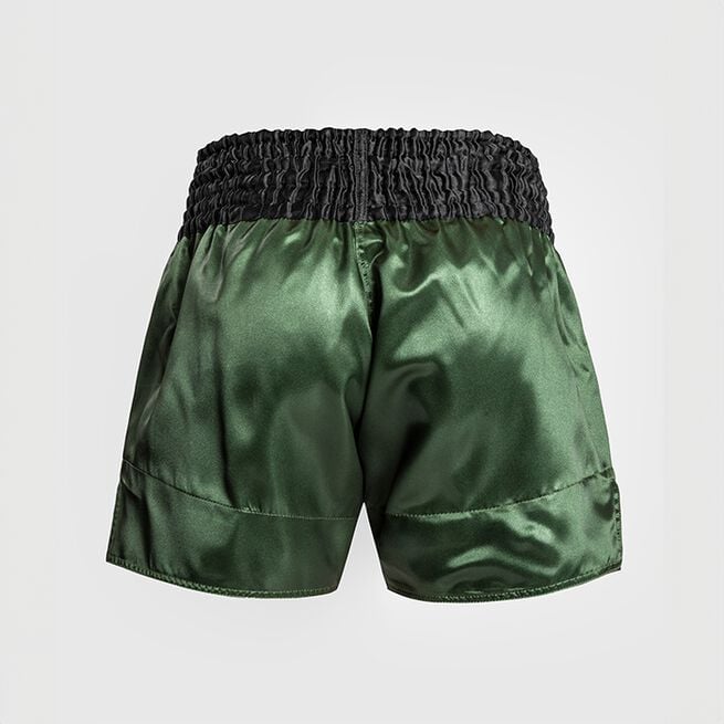 Classic Muay Thai Shorts Grön/Svart/Guld