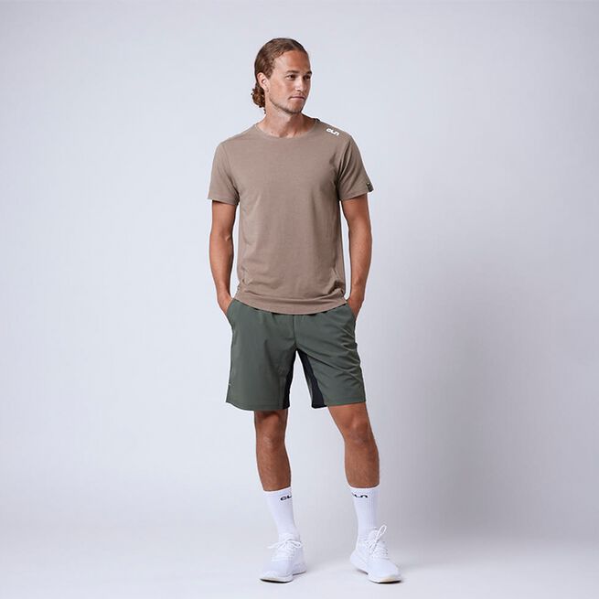 CLN Dino Stretch Shorts, Moss Green