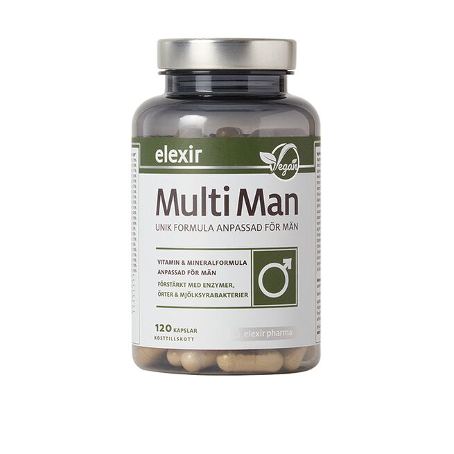 Multivitamin Man 120 kapslar
