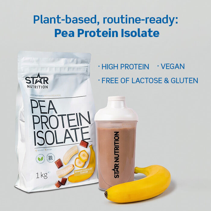 &Auml;rtproteinisolat 1 kg Banana Chocolate (NEW)