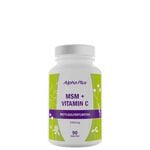 MSM + Vitamin C, 90 tabletter 