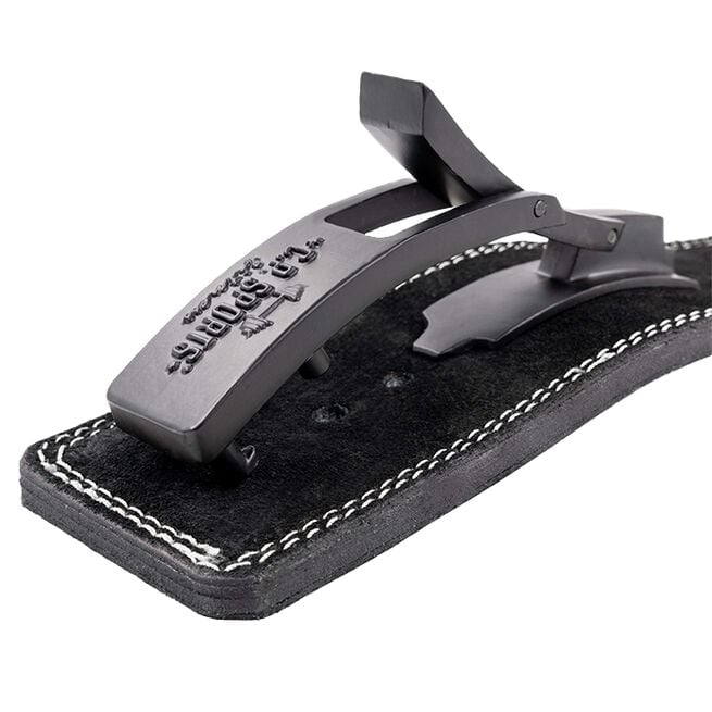 Powerlifting Lyftarbälte Snabbspänne Svart