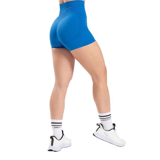 Olivia Seamless Shorts, Blue