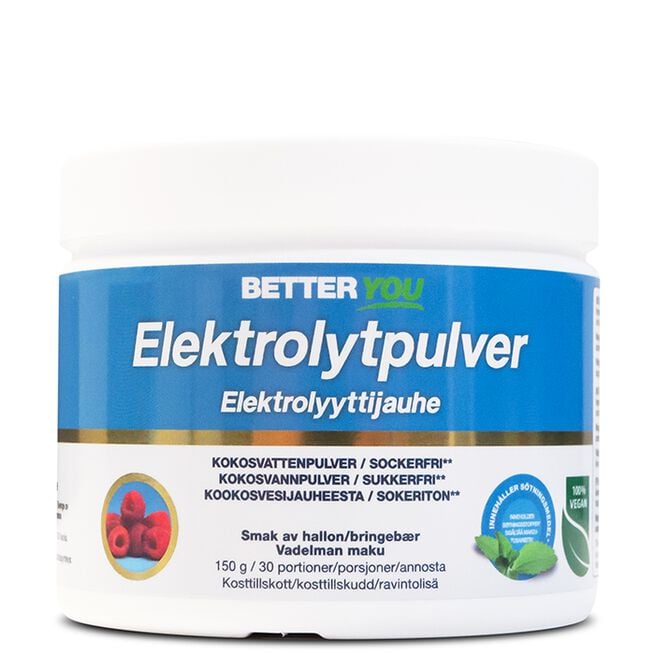 Elektrolytpulver Hallon 150 g