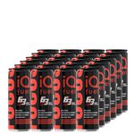 24 x iQ Fuel Focus Bratt, 330 ml, Passion fruit 