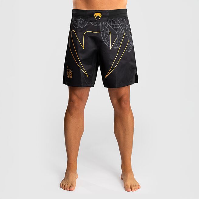 Serpenti Fightshorts Svart Silver Guld