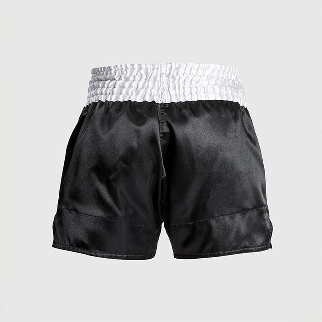 Classic Muay Thai Shorts Svart/Vit