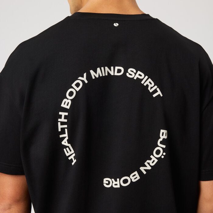 Borg Gym Oversized T-shirt Svart