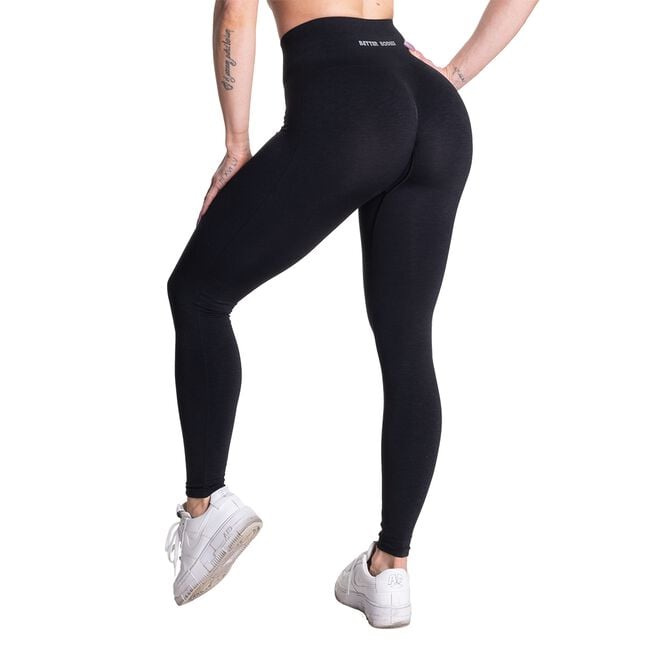 Scrunch Leggings, Black