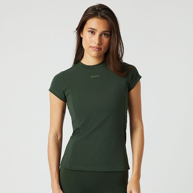 Sleek T-shirt Grön