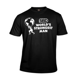 WSM T-Shirt - Women's, Black, 3XL  SBD World's Strongest Man T Shirt Dam Svart