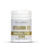 Wellaware Vitamin D3 2500 IE 120 Minitabletter
