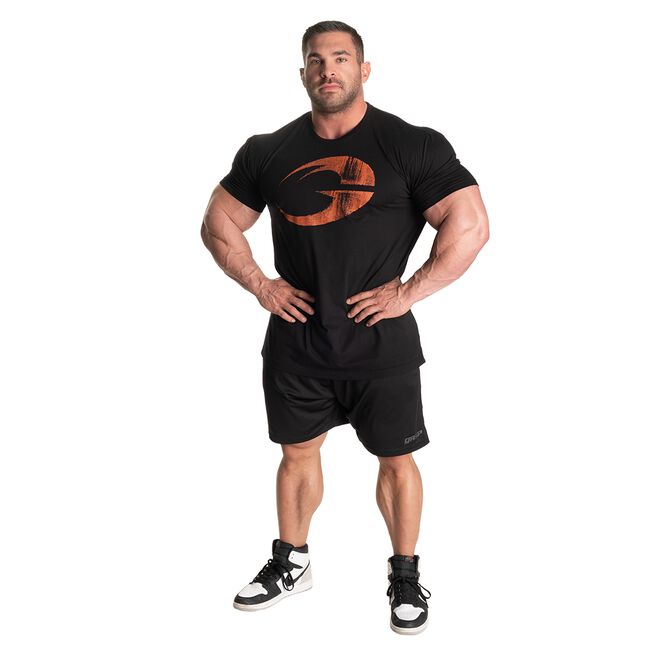 Cadet Tee, Black/Flame