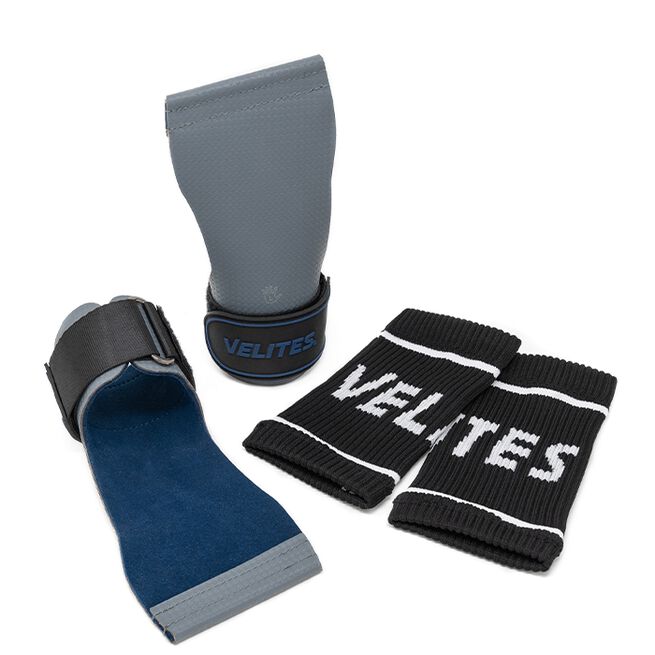 Velites Quad Ultra Hand Grips No Chalk Grey Kit, L