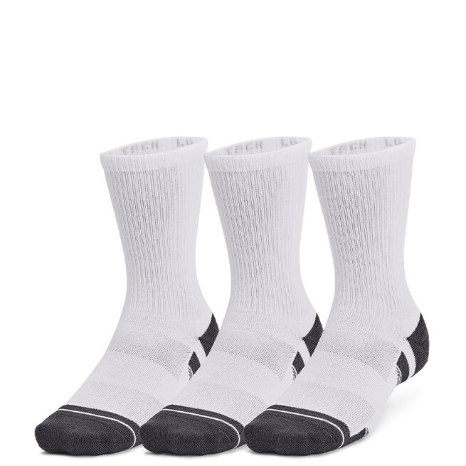 Under Armour UA Performance Tech 3pk Crew, White