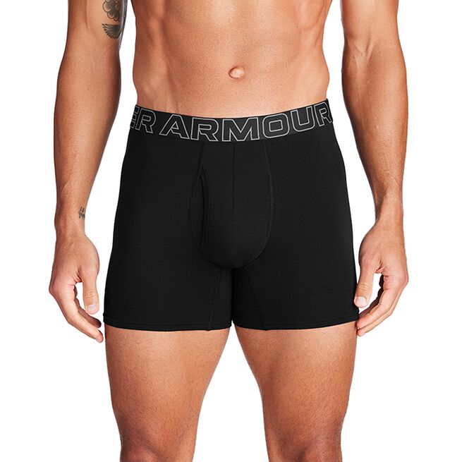 Performance 6in Boxershorts 3-pack Svart