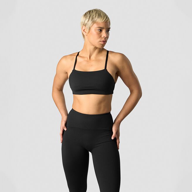 Nimble Adjustable Sports Bra, Black