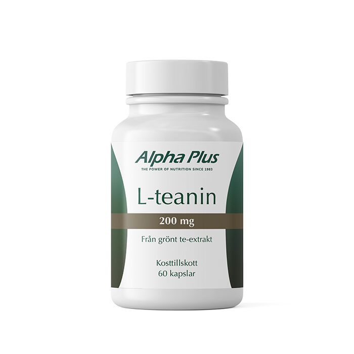 L-teanin 200 mg 60 kapslar